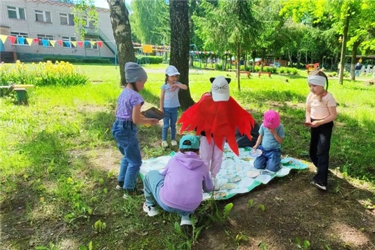 В игровой форме ребята закрепили правила пожарной безопасности