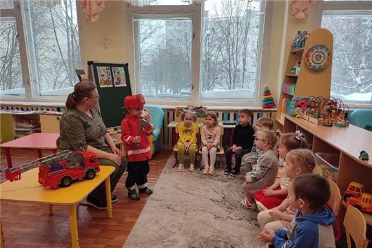 Беседа о пожарной безопасности.