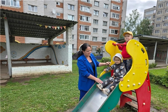 "Безопасное катания с горки." 