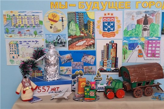 Город в творчестве: выставка «Мы будущее города» в детском саду