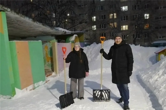 Борьба со снежной стихией продолжается
