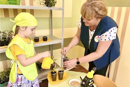 В нашем детском саду открыла свои двери Агролаборатория!