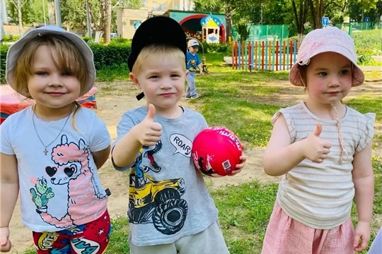 Лето в  детском саду: подвижные игры на свежем воздухе