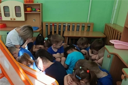 Учебно - тренировочная эвакуация воспитанников и сотрудников на случай «Вооруженного нападения»