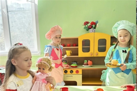 Сюжетно-ролевая игра "В кафе"