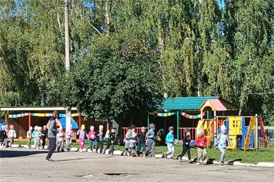 Оздоровительный бег в детском саду