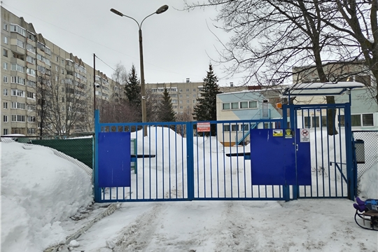 Благоустройство территории МБДОУ "Детский сад №169" г. Чебоксары, 02.03.2026