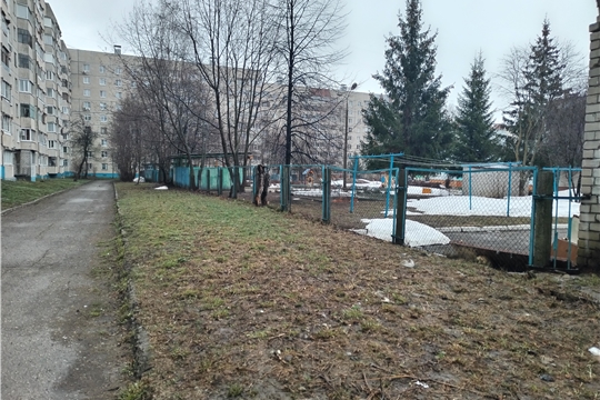 Благоустройство внутренней и прилегающей территории МБДОУ "Детский сад №169" г. Чебоксары, 07.04.2026