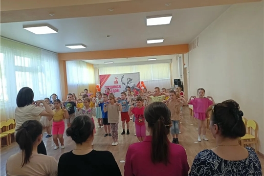 Отчетные занятия кружка "Радуга танца"