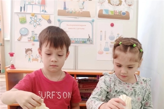 Опыты с водой и красками