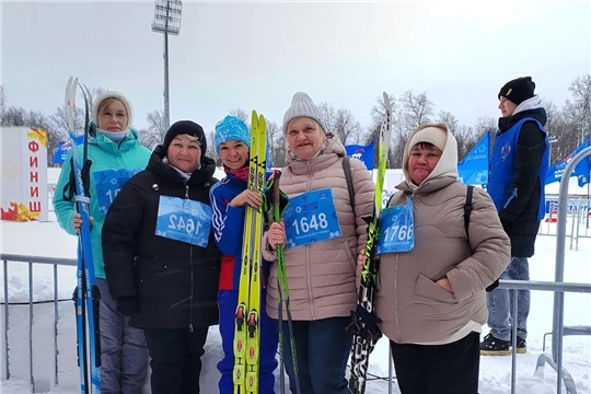 Участие в Лыжне России-2026