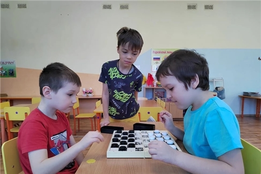 Участие в шашечном турнире
