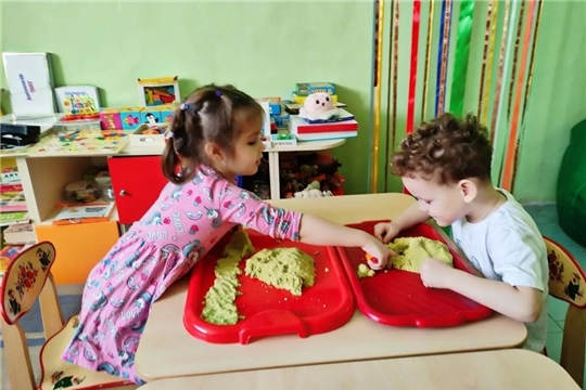 Игры с кинетическим песком