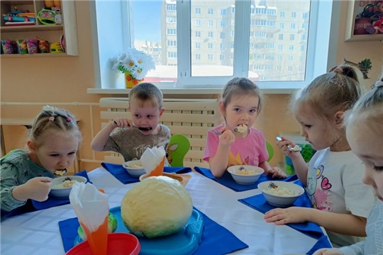 Квашенная капуста в детском питании.