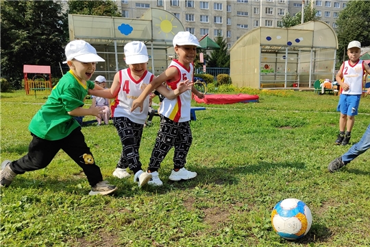 Спортивное лето. Футбол.
