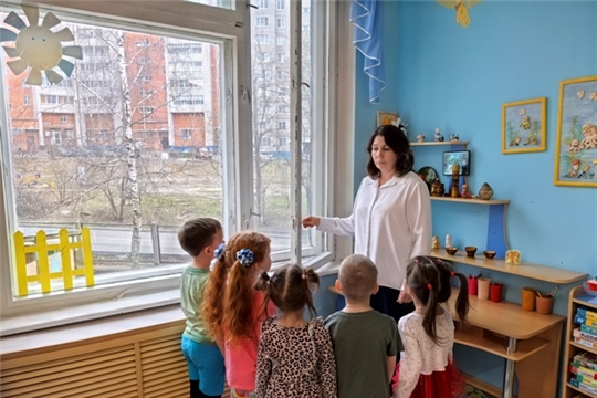 Дошколята узнали, какие опасности таит открытое окно
