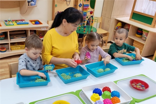 С песком играем – речь развиваем