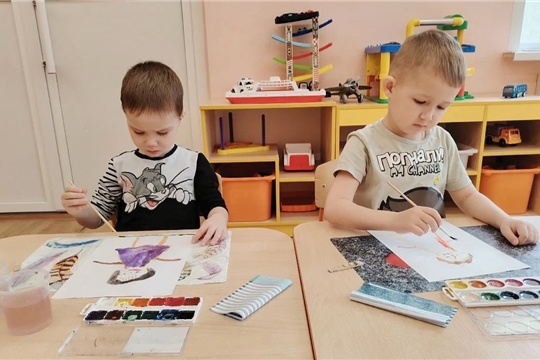 Рисование «Любимые куклы»