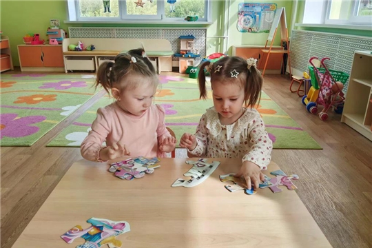 «Самостоятельные игры при помощи пазлов»