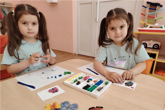 Лепка «Бабочка»
