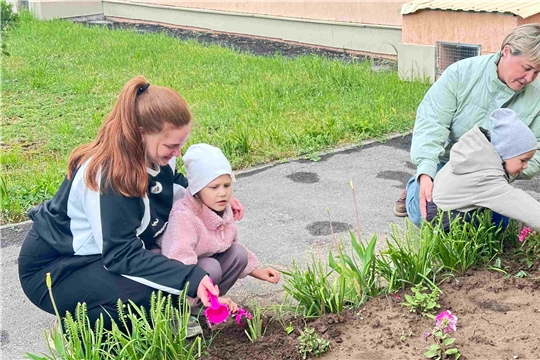 Акция «Цветущее детство»