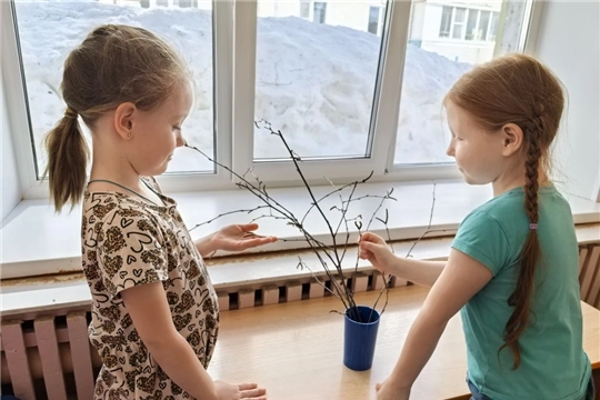 Юные исследователи наблюдают за природой