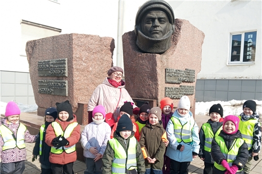 Дошколята путешествуют по родному городу