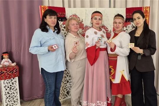  Творческий мастер-класс по Чувашской вышивке в детском саду.