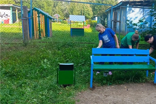 Красивый двор