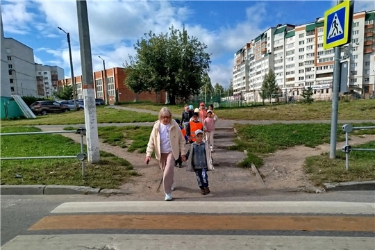 целевая прогулка «Безопасность на дороге»