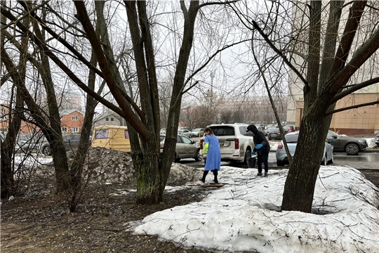 Участие в весеннем месячнике по благоустройству территории