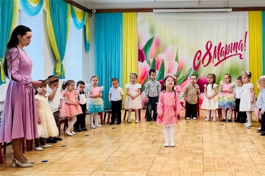В детском саду проходят утренники, посвященные Международному женскому дню