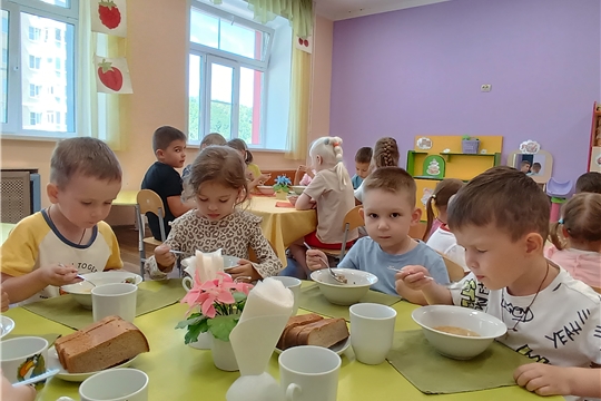 Суп в рационе дошкольников.