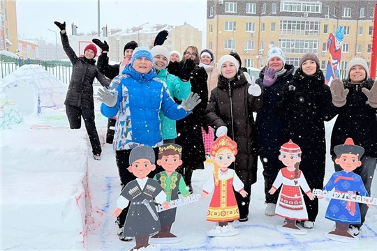 Снежные постройки