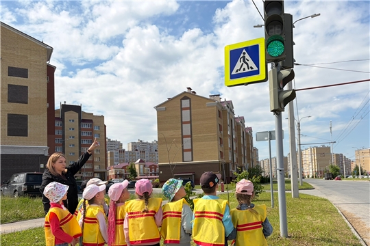 Юные пешеходы в деле