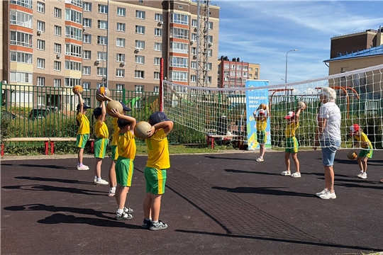 Пионербол - командный батл
