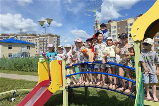 Лето в детском саду