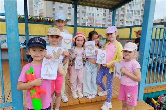 Нетрадиционная техника рисования на прогулке
