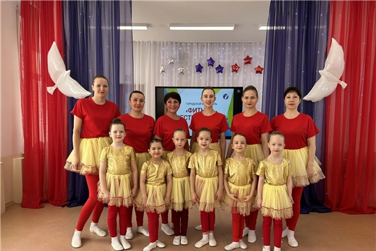 Участие в конкурсе "Фитнес вместе с мамой"