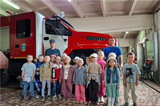 Экскурсия в пожарную часть