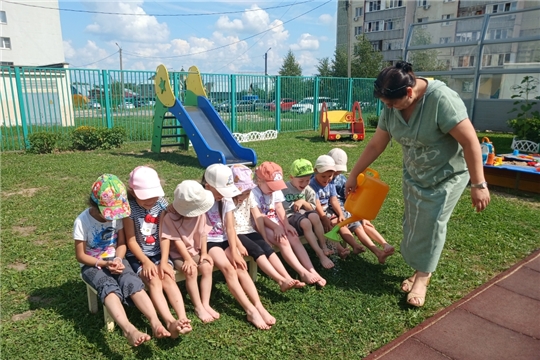 Закаливающие мероприятия в летний период