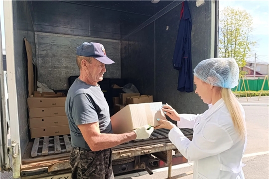 Контроль за соблюдением условий доставки продуктов на пищеблок