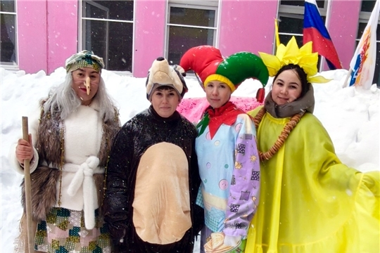 Масленичные забавы в детском саду 