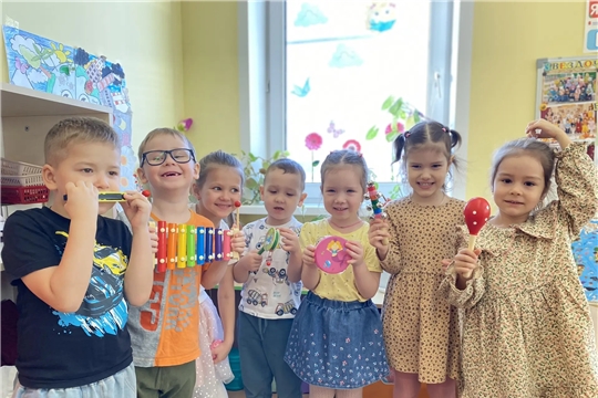 Музыкальное пополнение в детском саду
