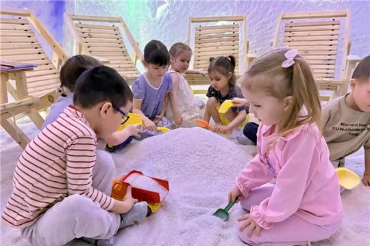 «Соляная комната в детском саду. Играя, оздоравливаемся»