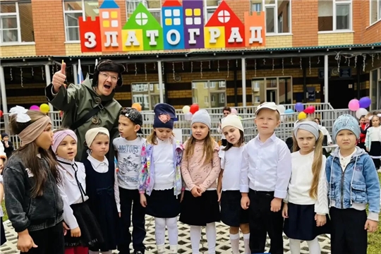 День знаний в детском саду!