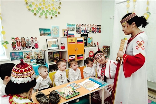 Познавательный час "Знакомство с чувашской национальной культурой".