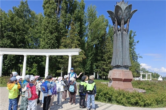 Отряд "На волне" посетил этнокомплекс «Амазония».