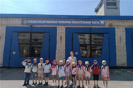 Экскурсия в пожарную часть
