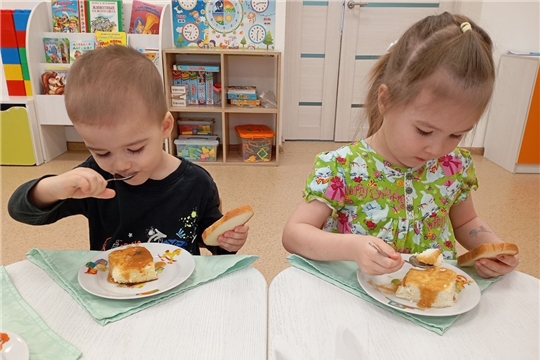 Полдники в детском саду